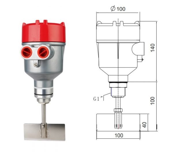 SENSOR DE NIVEL SE2-10SBA-100-NIETZ