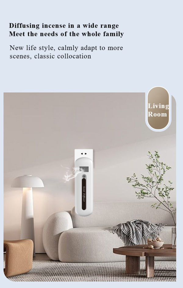 Difusor de Aromas Inteligente ZQ-NVA100 – Wall Plug - Imagen 12